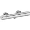 JACOB DELAFON Rubinetto Termostatico per Doccia Rubinetteria Monocomando Termostatico Murale con Limitatore di Flusso Sensitivo Risparmio Acqua Massima Sicurezza METRO E24394-CP