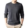 Hgvcfcv Maglione Lavorato A Maglia A Trecce Maglione da Uomo Tinta Unita Girocollo Manica Lunga Maglione da Uomo Casual E Confortevole