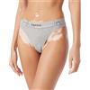 Calvin Klein Thong 000QF6992E Perizoma, Grigio (Grey Heather), S Donna