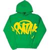 PEIXE Syna World Cotton Black Green Corto Felpa,Estiva Corta Felpa Con Cappuccio Maniche Lunghe,Tuta Sportiva Pantaloncini Uomo,casual Unisex Sweatsuit Set,Cotone,Top E Corti Shorts ( Color : Green , Dimens