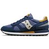 Saucony Men's Shadow Original Sneaker, Navy/Tan, 7, 40 EU