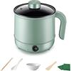 IGTOPS Electric Capentola Calda and Hot Pot, Multifunzionale Termica Cottura Pentola a Vapore Elettrica, Portatile Isolamento Pentola Elettrica,Pentola Elettrica Piccola per Viaggi/Hotel/Appartamento
