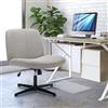 COLAMY 7261+7261W Sedia da Ufficio, Tessuto, Grigio Chiaro, Taglia Unica