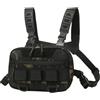 Generic Petto per pesca a mosca - Grande apertura posteriore in rete Oxford panno petto pack | Multifunzionale Vest Bag, Chest Rig per uomini e ragazzi, Mimetico, Refer to description, Unisex