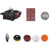 AXADD Lucidatrice Mini Sega Da Tavolo Multifunzionale Tagliatrice Elettrica Modello For La Lavorazione Del Legno Motosega Levigatrice A Nastro In Miniatura Da Tavolo Aumenta la tua efficienza ( Color : Set