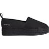 Calvin Klein Jeans Donna Espadrillas Platform con Zeppa, Nero (Black), 37