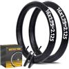 Gesinikad Confezione da 2 tubi flessibili AV32 mm, Schrader, 16 x 1,75-2,125, tubo da 16 pollici per biciclette da mountain bike e BMX