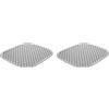 Tescoma 900638.43 Tappeto per lavello 32 x 28 cm, Grigio, linea Cleankit (Confezione da 2)