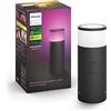 Philips Hue White And Color Ambiance Palo da Esterno LED Smart Calla, Estensione del Kit Base, LED Integrato, Luce Bianca o Colorata, 8 W, Nero, Piccolo