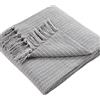 Drift Home - Quinn - Coperta 100% cotone riciclato - 130 x 180 cm in grigio