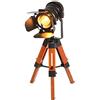 B·LED BARCELONA LED BarcelonaLED Lampada Treppiede Da Tavolo Vintage Da Terra Industriale Studio Salotto Design Proiettore Cinem Legno Comodino Nera Edison Lampadina