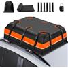 Geloo Box da Tetto Auto, 20 Piedi Cubi 1000D Impermeabili Pieghevole Borsa da Tetto con Tappetino Antiscivolo Box Tetto Auto per La Maggior Parte Delle Auto con/senza Portapacchi