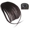 Votvlog Frangetta Finta Capelli Clip, Naturale Frangia Finta Capelli Veri, Extension Frontale Frangia Posticci, Clip in Parrucca Con Frangia, Clip in Frangia, Capelli Frangia per Capelli Estensioni, B