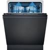 Siemens SX95EX12CE, iQ500 - Lavastoviglie intelligente, completamente integrata, 60 cm, Made in Germany, cassetto portaposate, extra silenzioso, varioSpeed, autoOpen dry, glassZone, cerniera variabile