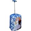 CARTOON Trolley da viaggio in ABS Frozen Disney per bambini valigia 40 x 18 x 29 cm con due ruote e manico allungabile