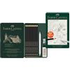 Faber-Castell - Set di matite Pitt Graphite Matt, 11 pezzi