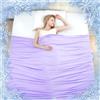Avoalre Coperta Estiva con Arc-Chill 3.0 Fibra di Raffreddamento Giapponese, Q-Max＞0,5 Coperta Entrambi i Lati Super Morbido Traspirante, Antistatico, per Divano Letto Viaggio, 200 * 220CM, Viola