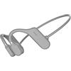 Zjyufy Cuffie a conduzione ossea, cuffie wireless Hifi impermeabili con microfono per sport, allenamento, corsa, escursionismo, ciclismo