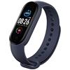 Damaila M5 Smart Sports Fitness Bracciale con cardiofrequenzimetro, IP67, impermeabile, pedometro per nuoto con funzione di monitoraggio GPS (maschio e femmina)