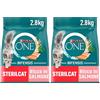 Purina ONE Bifensis Crocchette Gatto Sterilizzato Salmone, Sacco da 2,8kg (Confezione da 2)