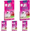 Vitakraft Spuntino liquido con manzo + erba di gatto, 1 confezione (6 buste da 15 g) (Confezione da 5)