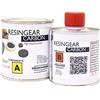Prochima, Resingear Carbon A+B, Resina Speciale ai Nanotubi di Carbonio, Prodotto Ideale per Ottenere Copie di Ingranaggi e Parti Meccaniche, 250 gr