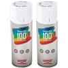 AREXONS | Smalto 100% Acrilico Smalto spray, Vernice Colore Bianco Lucido 400 ml, Spray Universale, Smalto Acrilico Resine di Alta Qualità, Essiccazione Rapida, Bomboletta Spray, Uso Facile