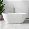 evineo ineo4 vasca da bagno freestanding L: 170 La: 75 cm, BE4016WM, ineo4 bianco opaco [Vasche da Bagno > Vasche da Bagno Freestanding]