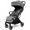Maxi-Cosi Eva3, Passeggino per Bambini 0-4 anni (22 kg), Passeggino Leggero e Compatto, Reclinabile 3 Posizioni, Passeggino da Viaggio Chiusura Automatica, Tracolla, Select Grey