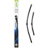 VALEO Silencio Tergicristalli VF847 Kit di Spazzole tergicristallo originali Flat Blade ad Alte Prestazioni, Maggior Visibilità su Strada 650mm/425mm Anteriore Confezione da 2 577847