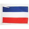 AZ FLAG Bandiera Repubblica Federale Di Jugoslavia 45x30 cm - Bandierina Jugoslava - Iugoslavia 30x45 cm Cordicelle