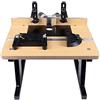 AXADD Banco da lavoro multifunzionale for la lavorazione del legno da tavolo pieghevole for mini router elettrico universale for fresatrice for incisione con rifilatura del legno