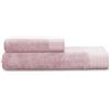 osama home GUZZINI Botanical - Set Asciugamani Bagno Viso e Bidet Cotone Certificato OekoTex e Fibre Naturali Morbide e Lisce, Asciugamano Bagno 60x110 e Ospite 40x60 Assorbente, Resistente a Lavaggi e Durevole