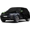 Kistrba Telo copriauto impermeabile adatto per Land Rover Range Rover Evoque 2011-2024, copertura auto completa, telo di copertura per auto, telo copriauto per esterni inverno estate per protezione da sole