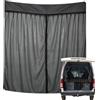 DAZZTIME Copertura Per Il Fienile Posteriore Per Porta Bagagliaio,Zanzariera Per Portellone Posteriore,Zanzariera Magnetica In Rete Nera,Per Tetto Camper,Roulotte,Camper Van Camping(165 * 165cm)