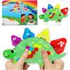TonStyle Dinosaur Color Sorting Toys Sensoriali, Attività prescolari di abbinamento dei colori Giocattoli educativi Calm Down Giocattoli Montessori per bambini Ragazzi Ragazze Regali Età 3+