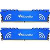 Wlizedle DDR4 3200MHz Memoria RAM 32GB Kit (2x16GB) CL22 U-DIMM Modulo di Memoria PC4-25600 288-Pin 1.2V 1Rx8 per Desktop/Computer, Blu