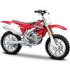 NewRay Toys, replica in scala 1:6 Honda CRF450R 2017 49583, in pressofusione, rossa
