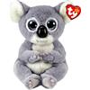 Ty - Peluche - Beanie Bellies - Koala - Melly - Grigio e bianco - Pupazzo koala con occhioni azzurri glitter - I peluche morbidi e coccolosi - 20 Cm - 40726, 2009303