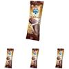Riso Scotti Brownie con Farina di Riso al Cioccolato, Fonte di Fibre, Snack Dolce Senza Glutine, Senza Olio di Palma (Confezione da 4)