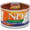 Farmina N&D Pumpkin Grain Free Farmina N&D Pumpkin Canine formula Mini 140 gr - PUPPY Agnello e Zucca - Confezione da 6 pezzi - Cibo Umido per Cani - 1° ORDINE? scegli lo sconto BZR5 / BZR20 + 200 punti fedeltà