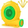 COSTWAY Ventilatore di Aria del Castello Gonfiabile, Soffiatore per Giochi Gonfiabili con Cavo di Alimentazione, per Castello Gonfiabile, Scivolo Acquatico e Giochi Gonfiabili (550W)