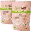 Mea Vita Semi di canapa organici MeaVita, pelati, confezione da 2 (2 x 1 kg)