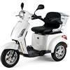 VELECO Scooter Elettrico 3 Ruote Disabili Anziani 12km/h 900W ZT15 Bianco