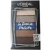 L'Oréal Paris Palette Ombretti la Petite Palette Stylist - 4 Colori e Illuminante per Un Look Occhi Smoky-Eye