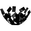 Alessi - Portafrutta La Stanza dello Scirocco - Nero - Acciaio inossidabile - Designer Mario Trimarchi
