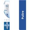 Oral-B 1.2.3 Indicator 40 Medio Spazzolino Manuale Adulti Setole Medie, 1 Pezzo