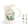 H&h Set H&H new Botanic 6 Mug, New Bone China, Decoro Assortito, Cc4 (FANTASIA