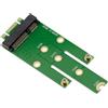 KALEA-INFORMATIQUE Adattatore mSATA miniPCIe to M.2 per montare un SSD mSATA su una porta M2 SATA B Key