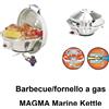 MAGMA BARBECUE A GAS MAGMA COMPLETO DI SUPPORTO PULPITO 22/25 MM